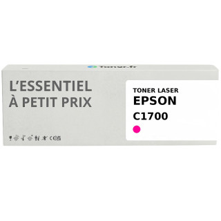 Toner compatible Epson C1700 Magenta - L'Essentiel à Petit Prix
