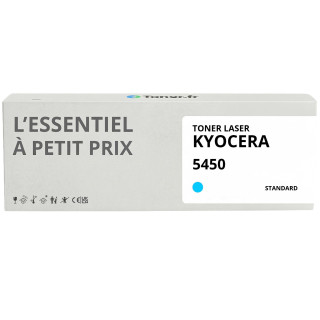 Toner compatible Kyocera 5490 Cyan - L'Essentiel à Petit Prix