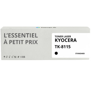 Toner compatible Kyocera TK-8115 Noir - L'Essentiel à Petit Prix