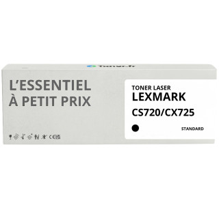 Toner compatible Lexmark CS720/CX725 Noir et couleurs - L'Essentiel à Petit Prix