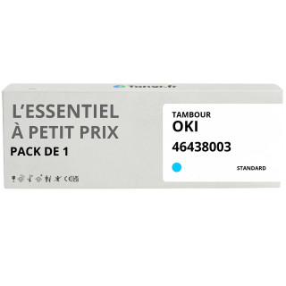 Tambour compatible OKI 46438003 Cyan - L'Essentiel à Petit Prix