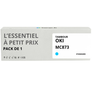 Tambour compatible OKI MC873 Cyan - L'Essentiel à Petit Prix