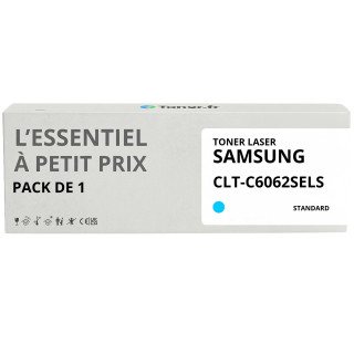 Toner compatible Samsung CLT-C6062SELS Cyan - L'Essentiel à Petit Prix
