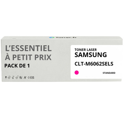 Toner compatible Samsung CLT-M6062SELS Magenta - L'Essentiel à Petit Prix