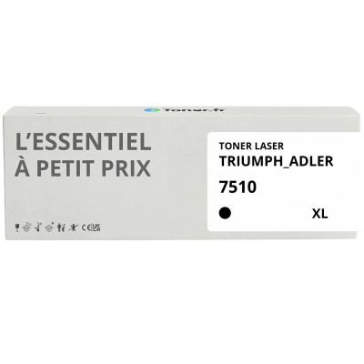 Toner compatible Triumph Adler 7510 XL Noir - L'Essentiel à Petit Prix