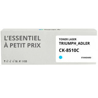 Toner compatible Triumph Adler CK-8510C Cyan - L'Essentiel à Petit Prix