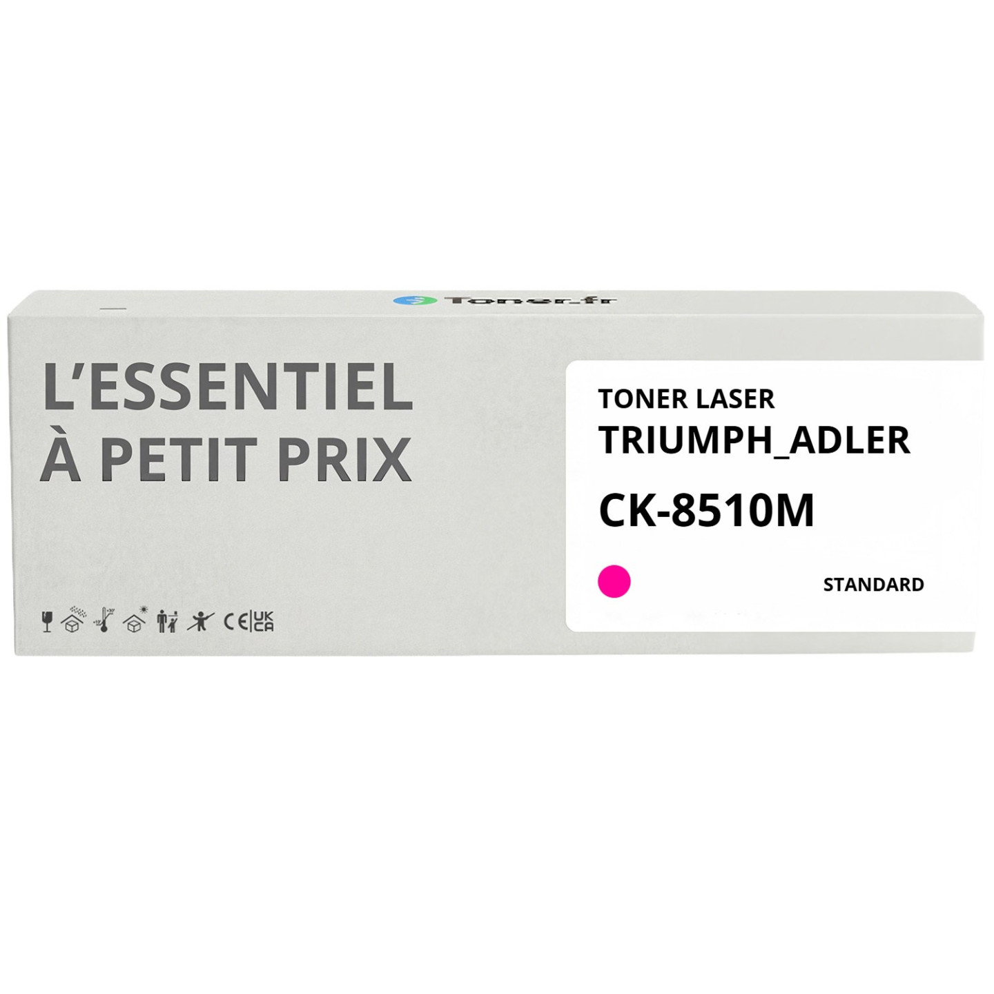 Triumph Adler CK-8510M - Toner compatible Magenta - GNT8510M - L'Essentiel a Petit Prix