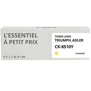 Toner compatible Triumph Adler CK-8510Y Jaune - L'Essentiel à Petit Prix
