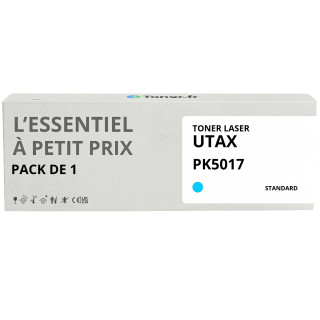Toner compatible Utax PK5017 Cyan - L'Essentiel à Petit Prix