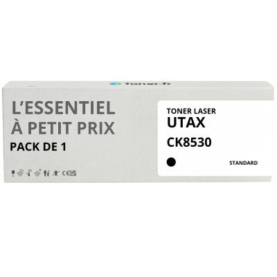 Toner compatible Utax CK8530 Noir - L'Essentiel à Petit Prix
