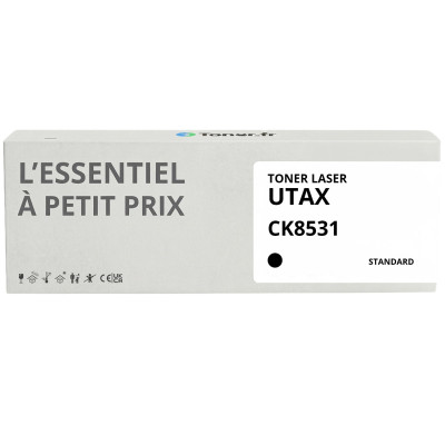 Toner compatible Utax CK8531 Noir - L'Essentiel à Petit Prix