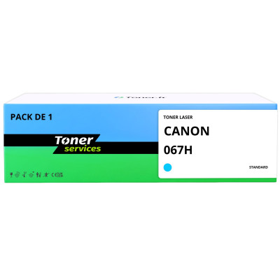 Toner compatible Canon 067H Cyan - Toner Services