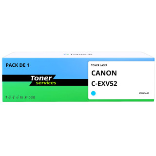 Toner compatible Canon C-EXV52 Cyan - Toner Services