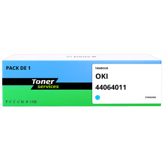Tambour compatible OKI 44064011 Cyan - Toner Services