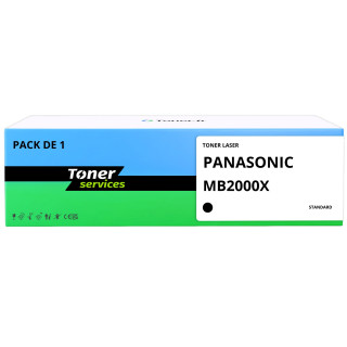 Toner compatible Panasonic MB2000X Noir - Toner Services