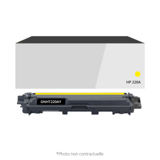 Toner compatible HP 220A Jaune