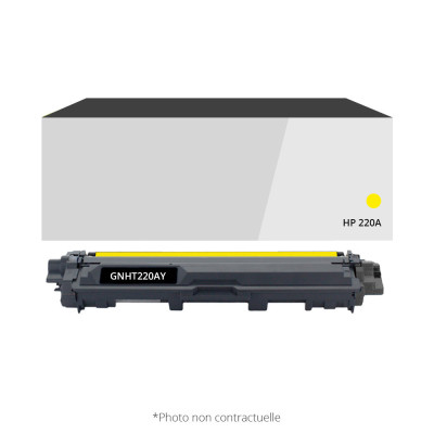 Toner compatible HP 220A Jaune
