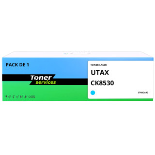 Toner compatible Utax CK8530 Cyan - Toner Services