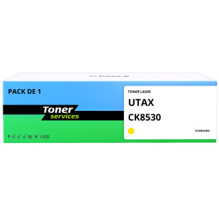 Toner compatible Utax CK8530 Jaune - Toner Services