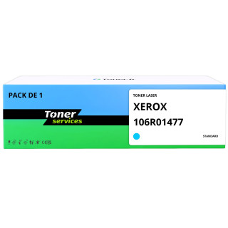 Toner compatible Xerox 106R01477 Cyan - Toner Services