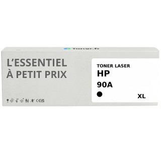 Toner compatible HP 90X Noir - L'Essentiel à Petit Prix