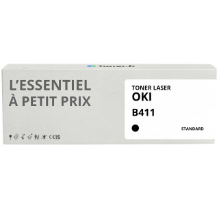 Toner compatible OKI B431 Noir - L'Essentiel à Petit Prix
