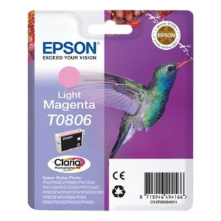 Cartouche d'encre Epson T080 XL Magenta clair
