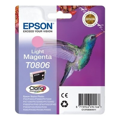 Cartouche d'encre Epson T080 XL Magenta clair