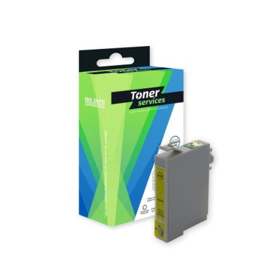 Cartouche d'encre compatible Epson Chouette Jaune