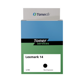 Cartouche d'encre compatible Lexmark 14 Noir