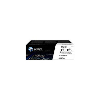 Pack de 2 toners HP 201A XL Noir