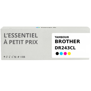 Lot De 4 Tambours Compatibles Brother DR243CL DR-243CL – Noir Cyan Magenta Jaune Pour DCP-L MFC-L