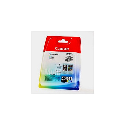 Pack de 2 cartouches d'encre Canon PG40/CL41 Noir et couleurs