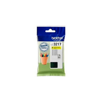 Cartouche d'encre Brother LC3217 Jaune