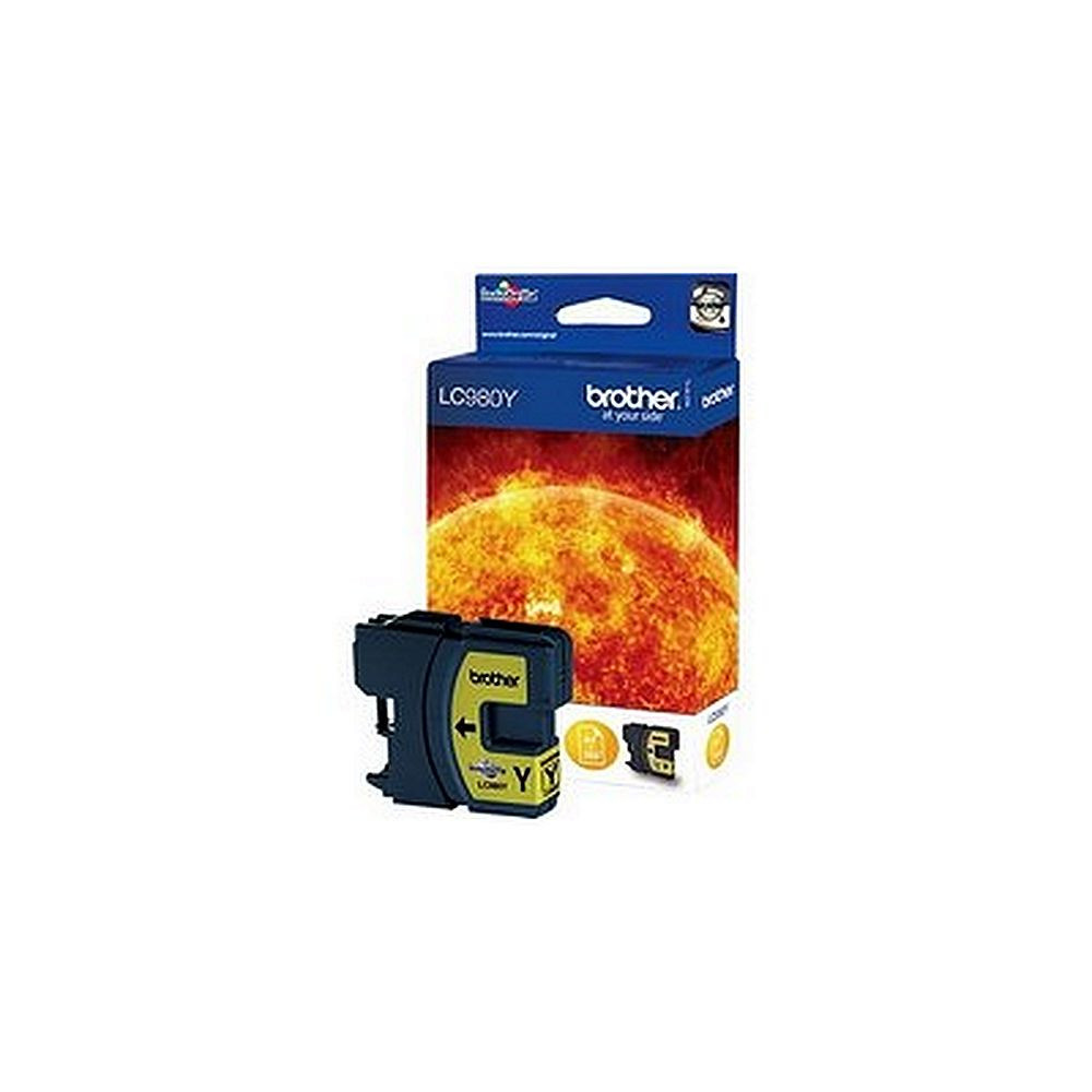 Cartouche d'encre Brother LC980 Jaune
