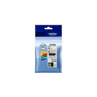 Pack de 4 cartouches d'encre Brother LC3219 XL Noir et couleurs