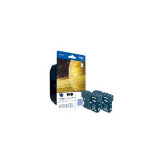 Pack de 2 cartouches d'encre Brother LC1100 Noir