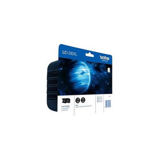 Pack de 2 cartouches d'encre Brother LC1280 XL Noir