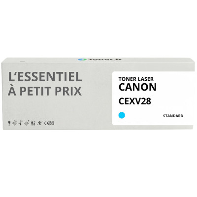 Toner compatible Canon C-EXV26 Cyan - L'Essentiel à Petit Prix