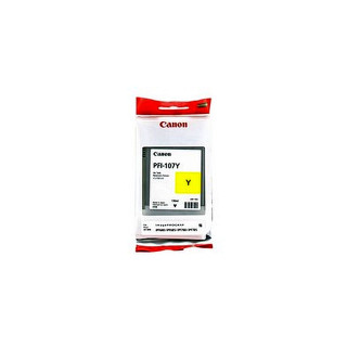 Cartouche d'encre Canon PFI107 Jaune