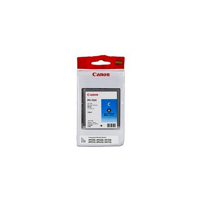 Cartouche d'encre Canon PFI102 Cyan