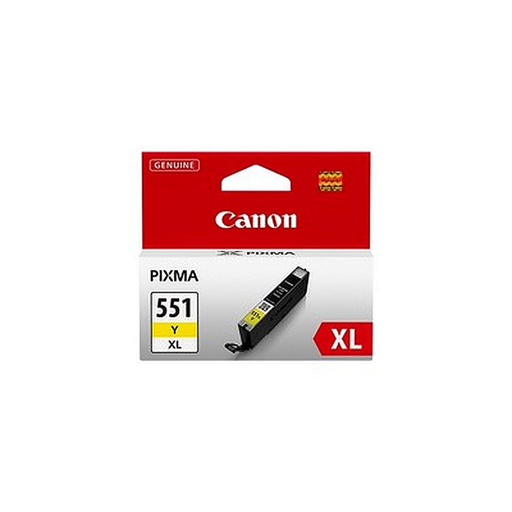 Cartouche d'encre Canon CLI551 XL Jaune