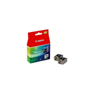 Pack de 2 cartouches d'encre Brother BCI16 Couleur
