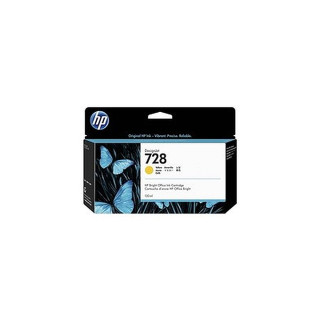 Cartouche d'encre HP 728 Jaune