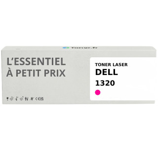Toner compatible Dell 1320 Magenta - L'Essentiel à Petit Prix