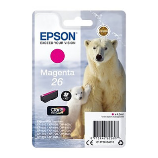 Cartouche d'encre Epson 26 Magenta