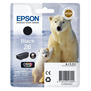 Cartouche d'encre Epson 26 Noir