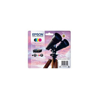 Pack de 4 cartouches d'encre Epson 502 Noir et couleurs