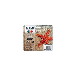 Pack de 4 cartouches d'encre Epson 603 Noir et couleurs