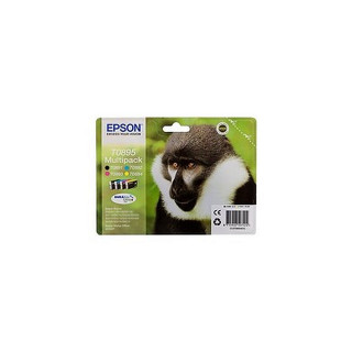 Pack de 4 cartouches d'encre Epson Singe Noir et couleurs